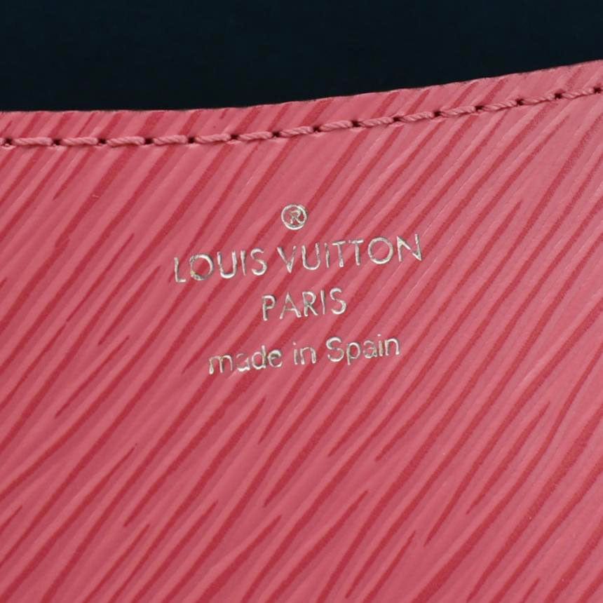 LOUIS VUITTON Buci Epi Leather Shoulder Bag Pink