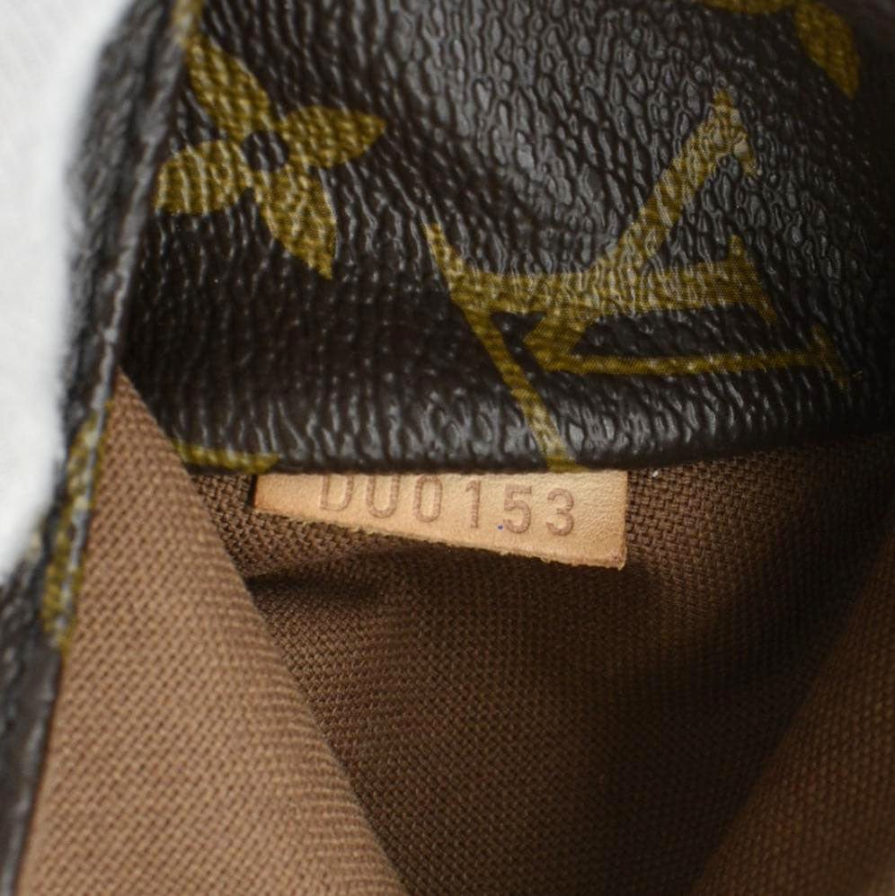 LOUIS VUITTON Totally PM Monogram Canvas Shoulder Tote Bag Brown