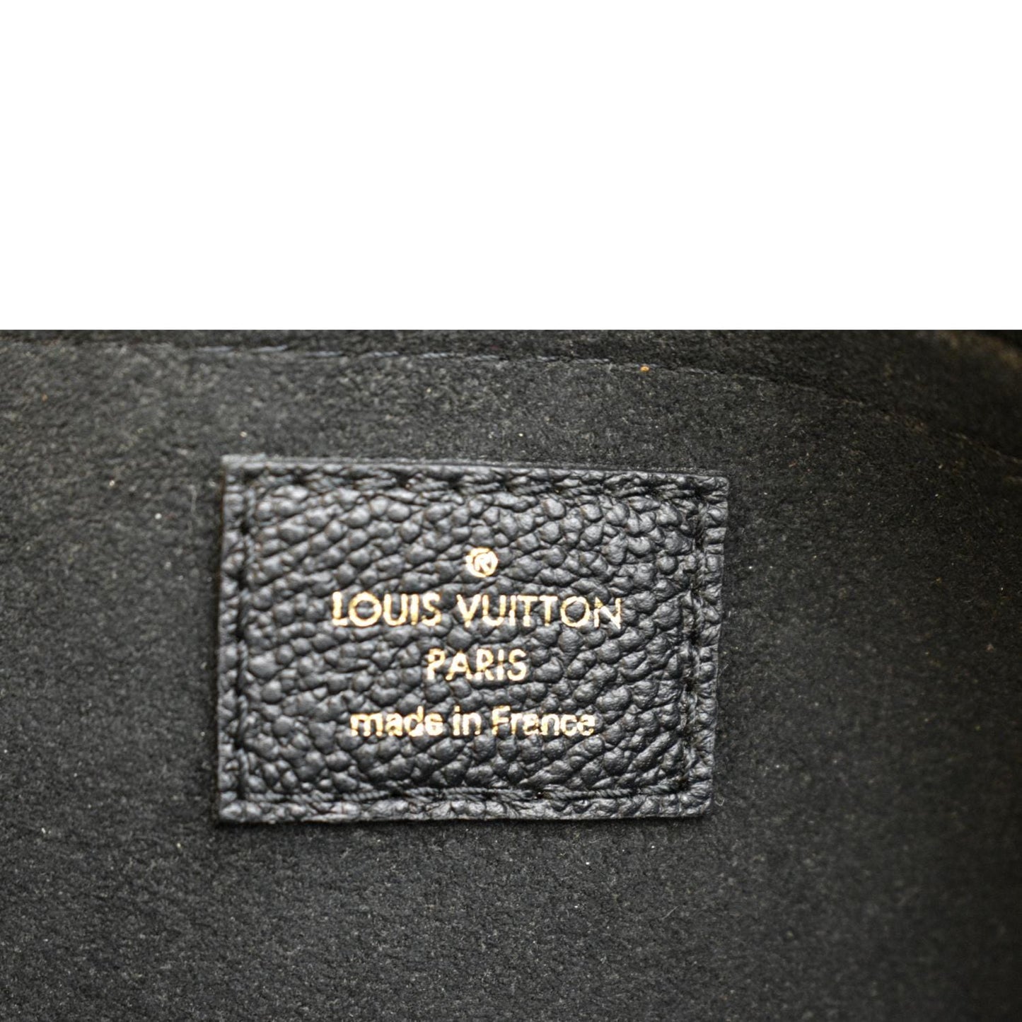 LOUIS VUITTON Multi Pochette Accessoires Monogram Empreinte Shoulder Bag Black
