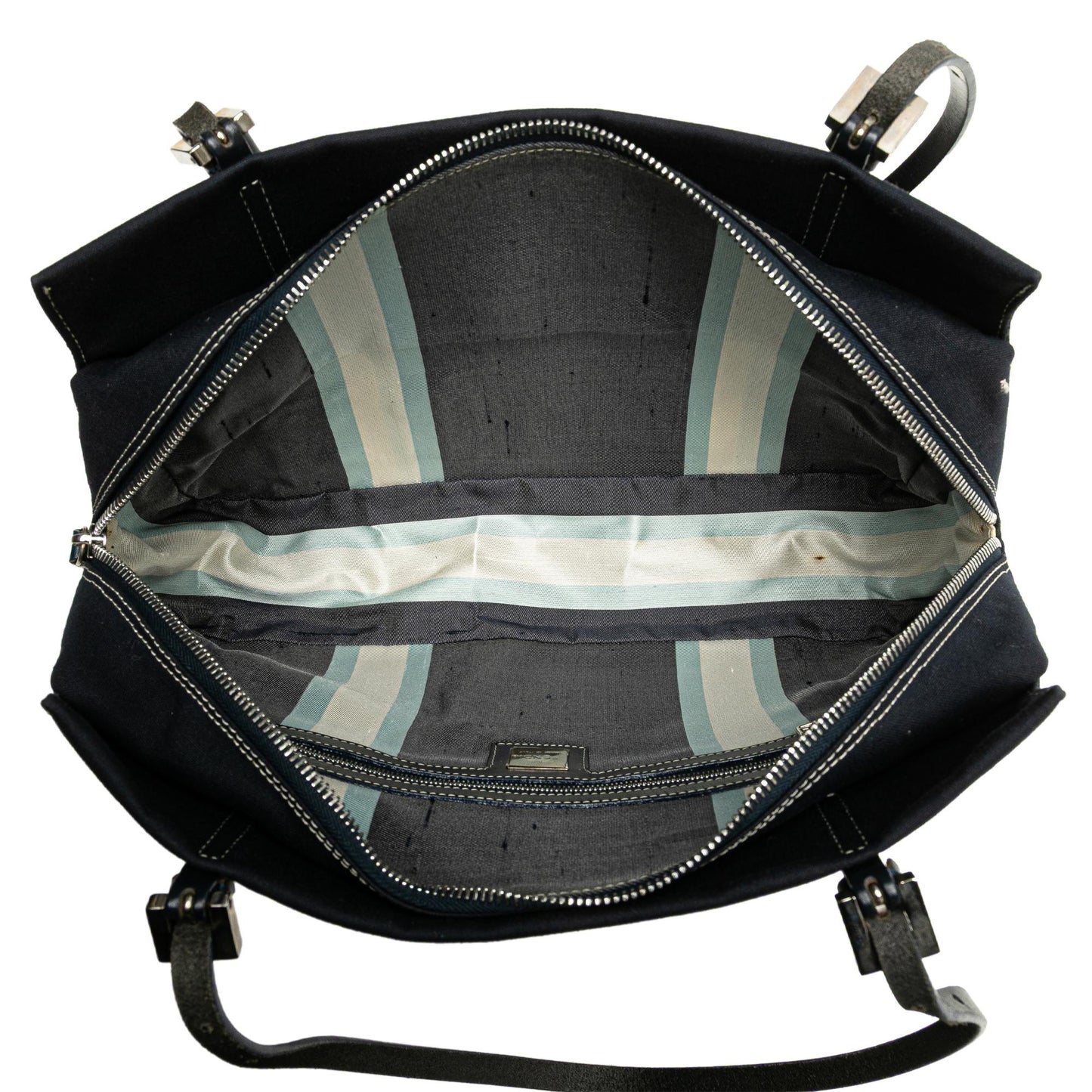 Fendi Canvas FF Marble Shoulder Bag
