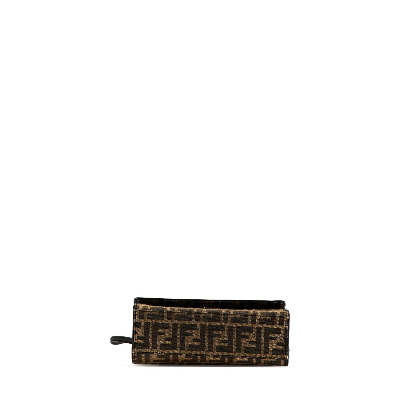 Fendi Zucca Canvas Shoulder Bag