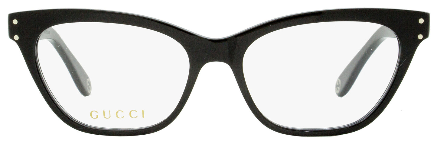 Gucci Cateye Eyeglasses GG0570O 005 Black 52mm 0570