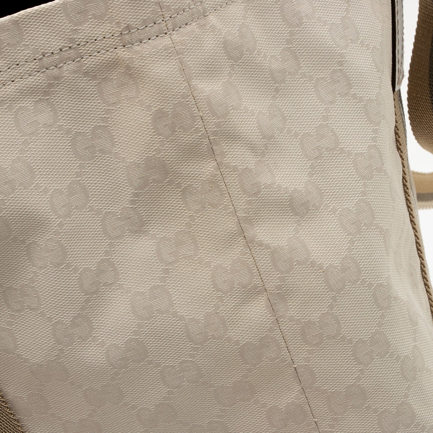 Gucci GG Canvas Web Original Tote (SHF-BIJnRj)
