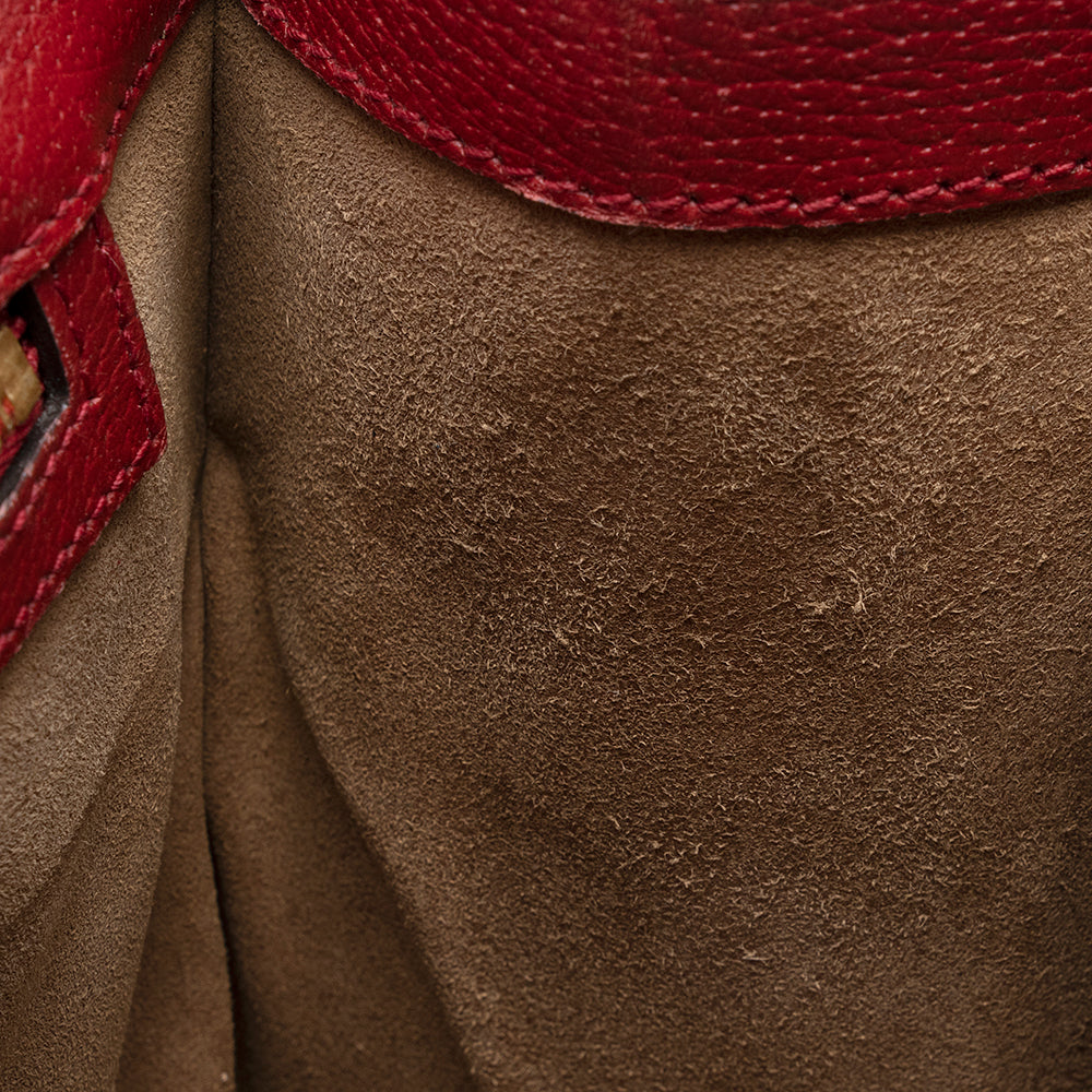 Gucci GG Supreme Tian Padlock Shoulder Bag (SHF-21600)