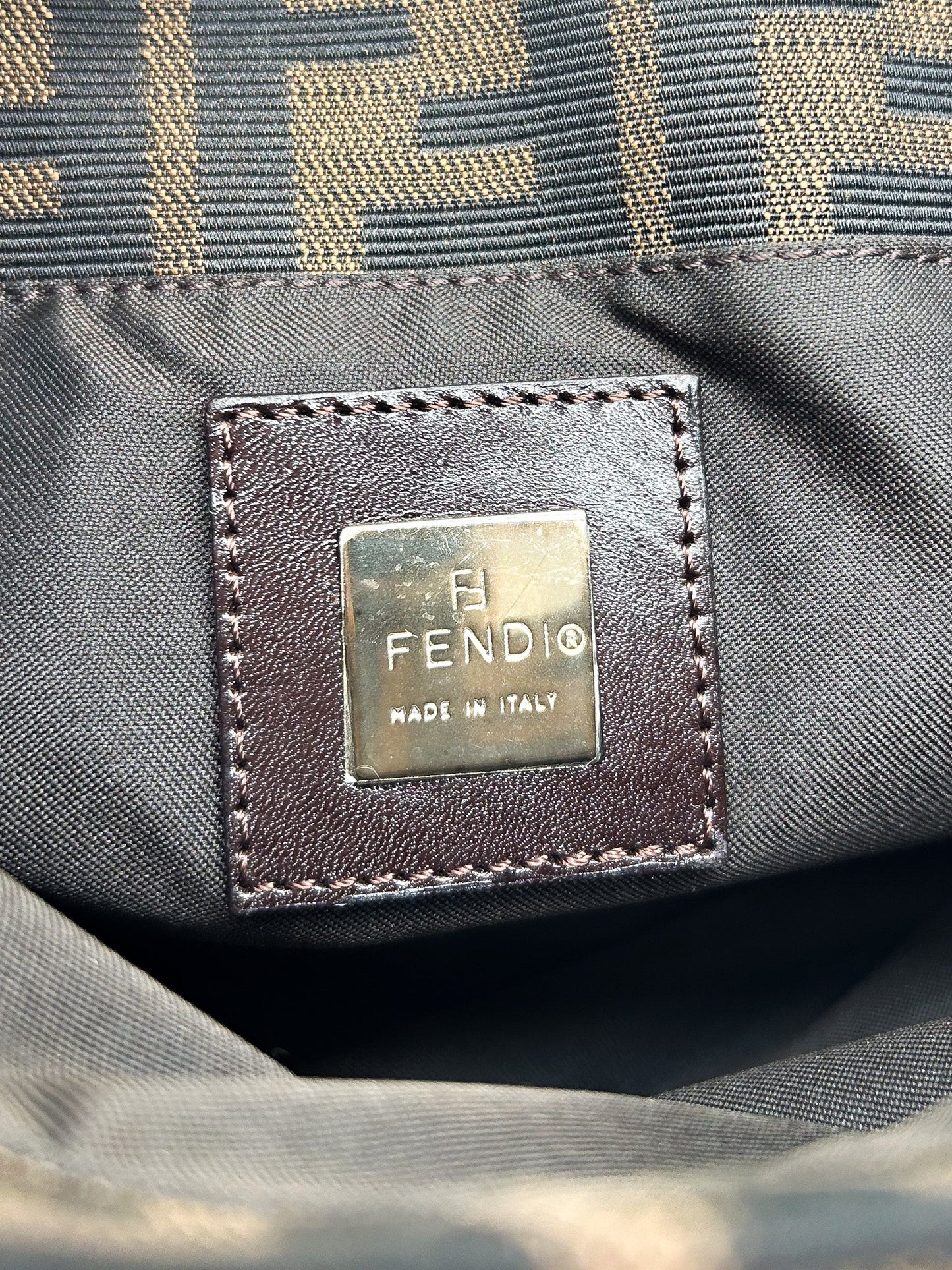 Fendi Zucca Shoulder Bag