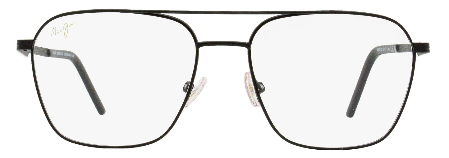 Maui Jim Pilot Eyeglasses MJO2143 02 Black 55mm