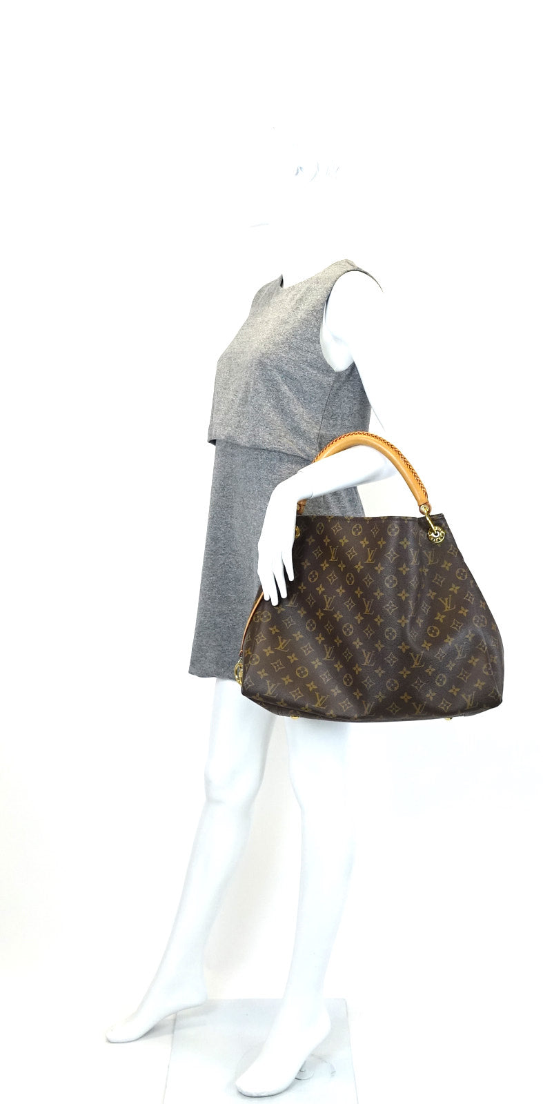 Louis Vuitto Artsy MM Monogram Canvas Shoulder Bag