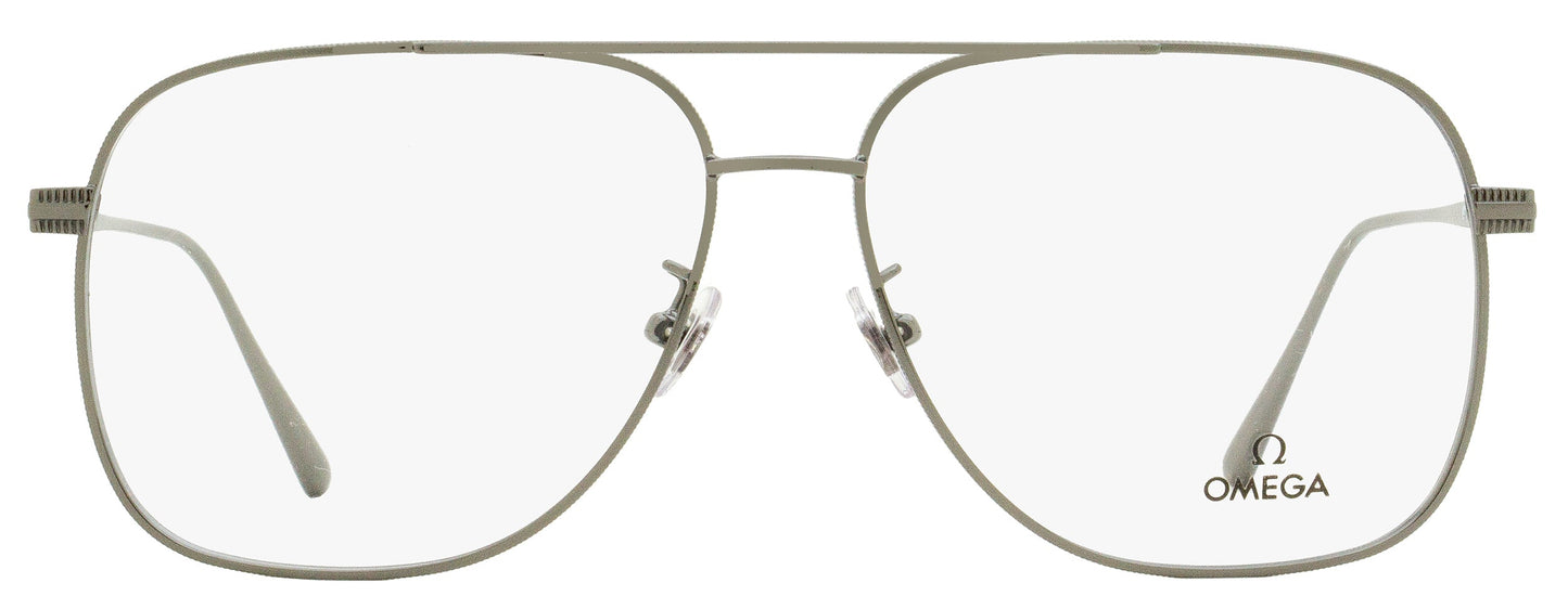 Omega Navigator Eyeglasses OM5006H 008 Gunmetal 60mm 5006