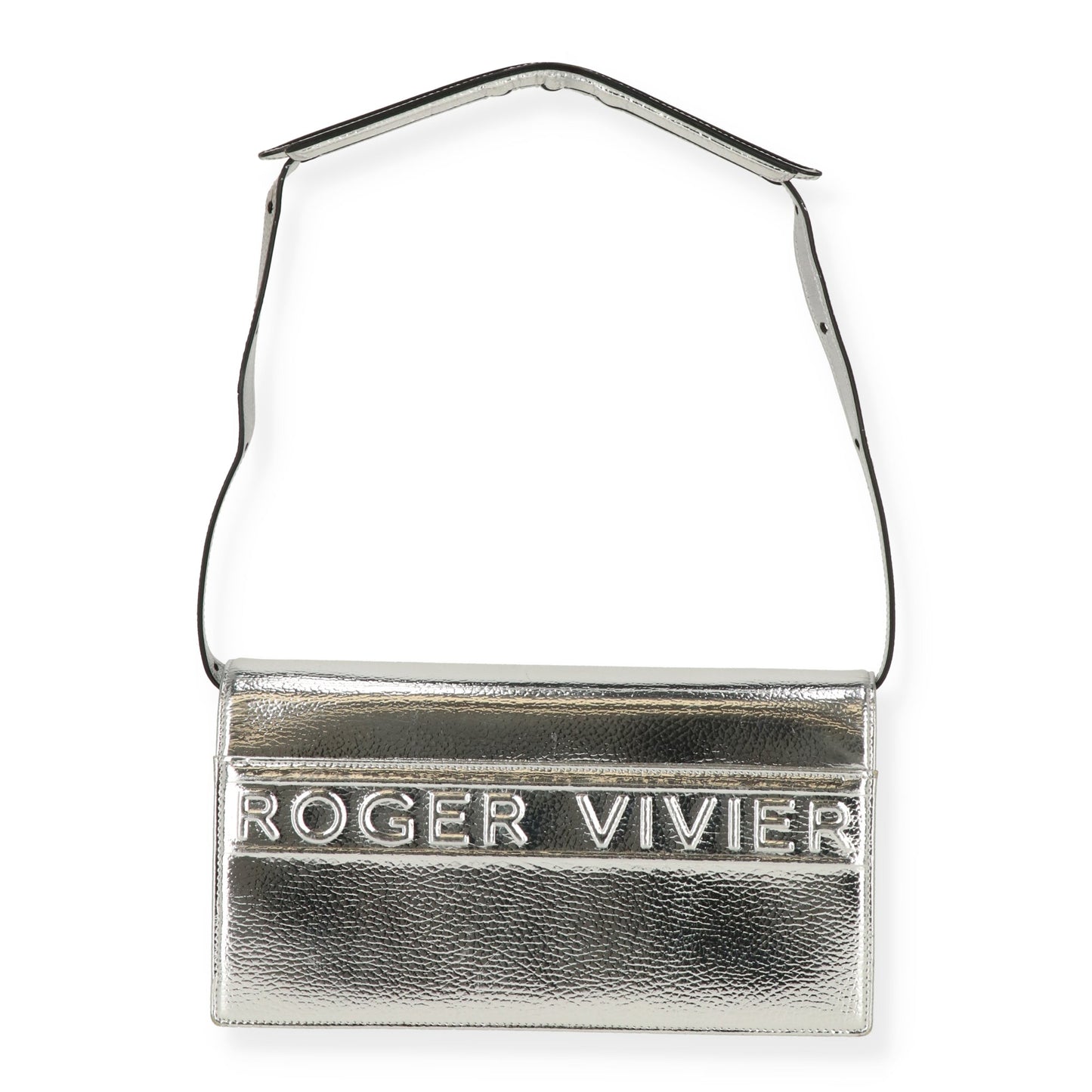 Roger Vivier Womens Silver Shoulder Bag