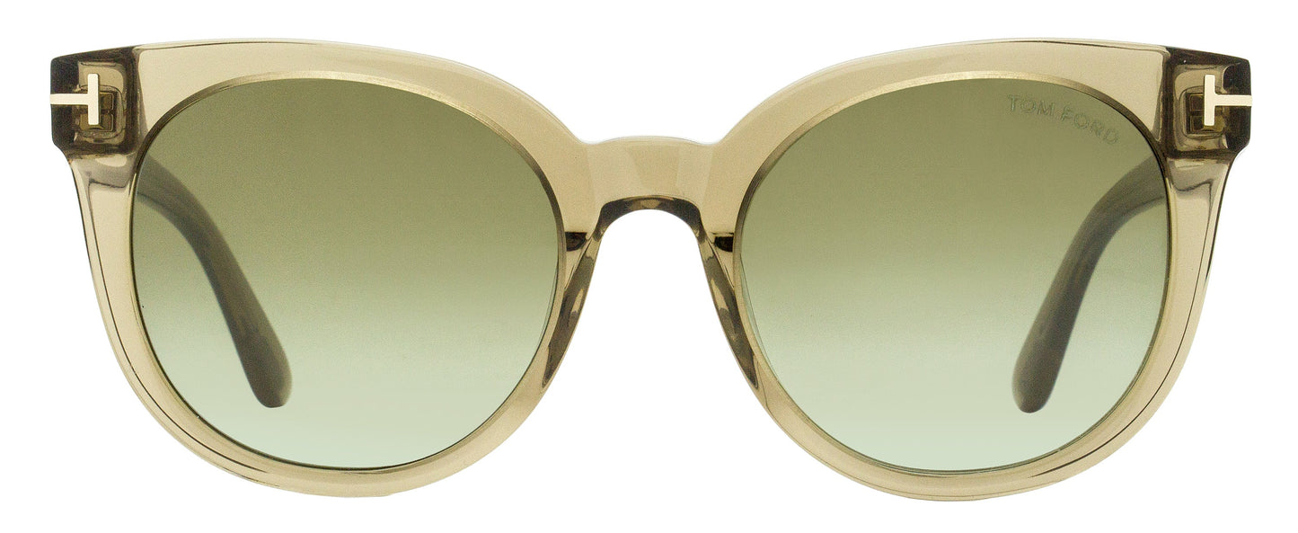 Tom Ford Moira Sunglasses TF1109 45G Transaparent Brown 53mm FT1109