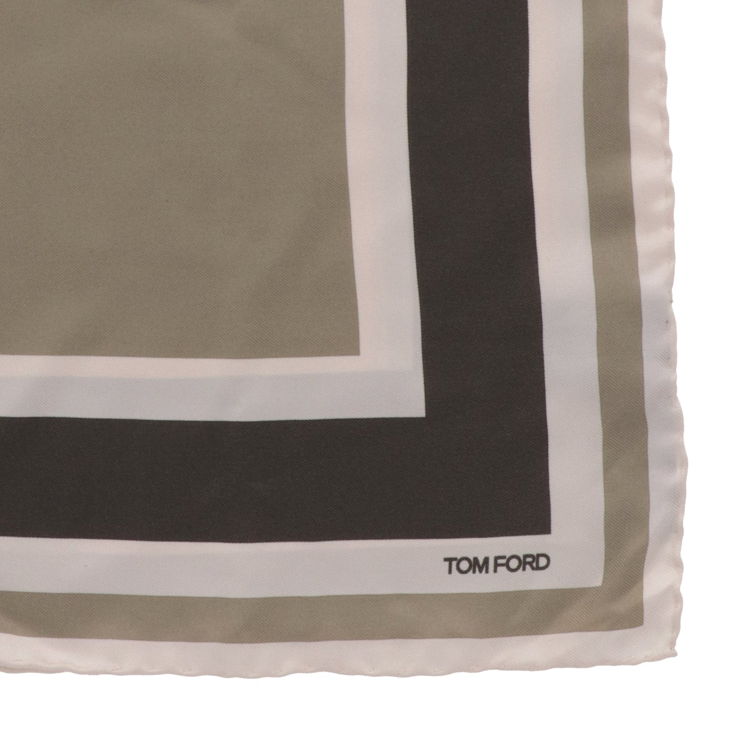 Tom Ford Mens Brown Pocket Square