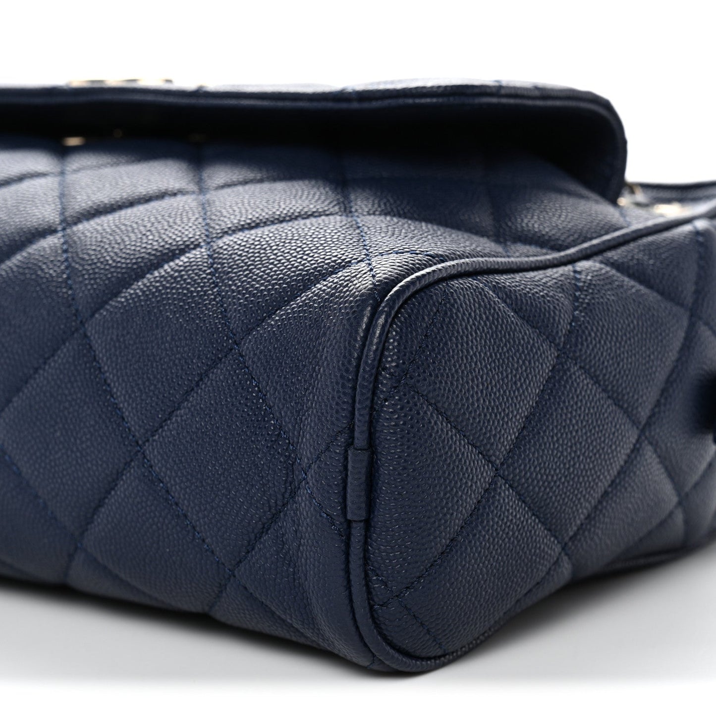 Caviar Quilted Large In & Out Camera Case Navy