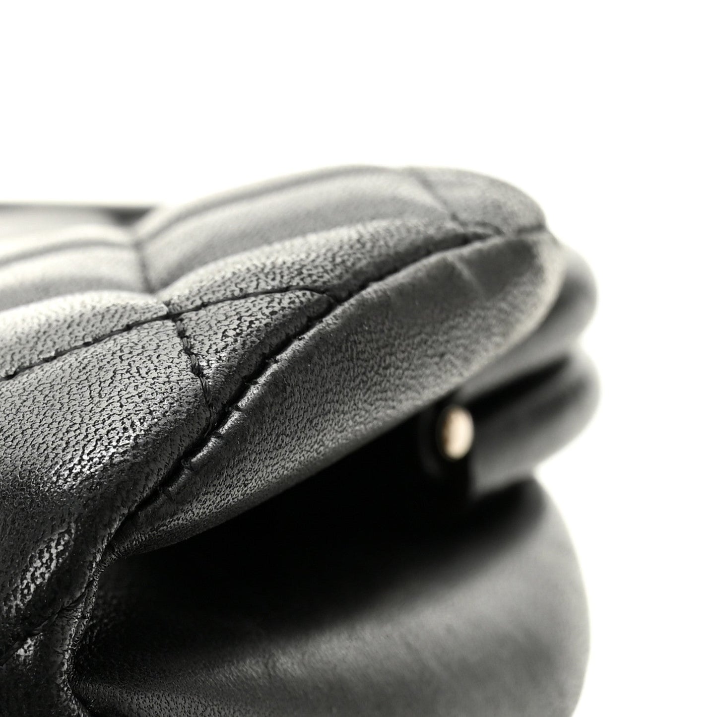 Lambskin Quilted Timeless Clutch Black