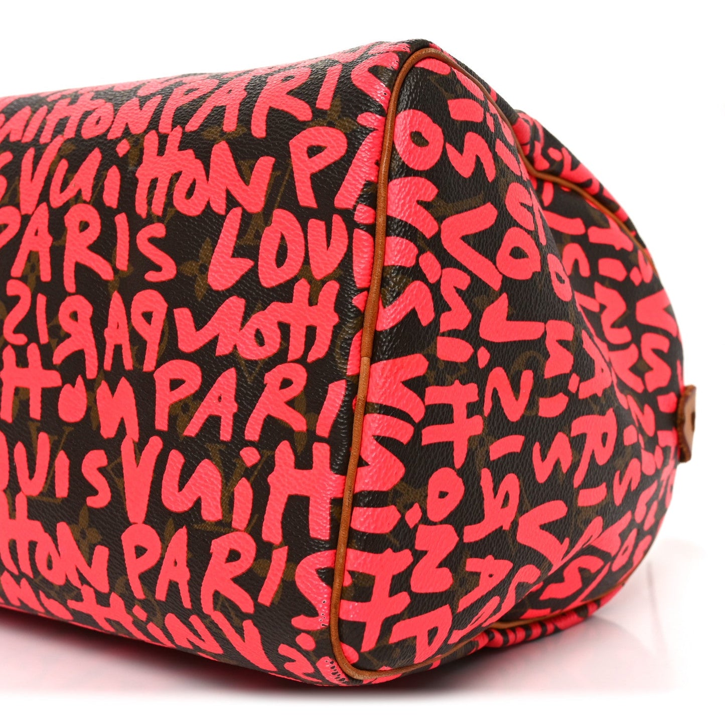 Monogram Graffiti Speedy 30 Fuchsia