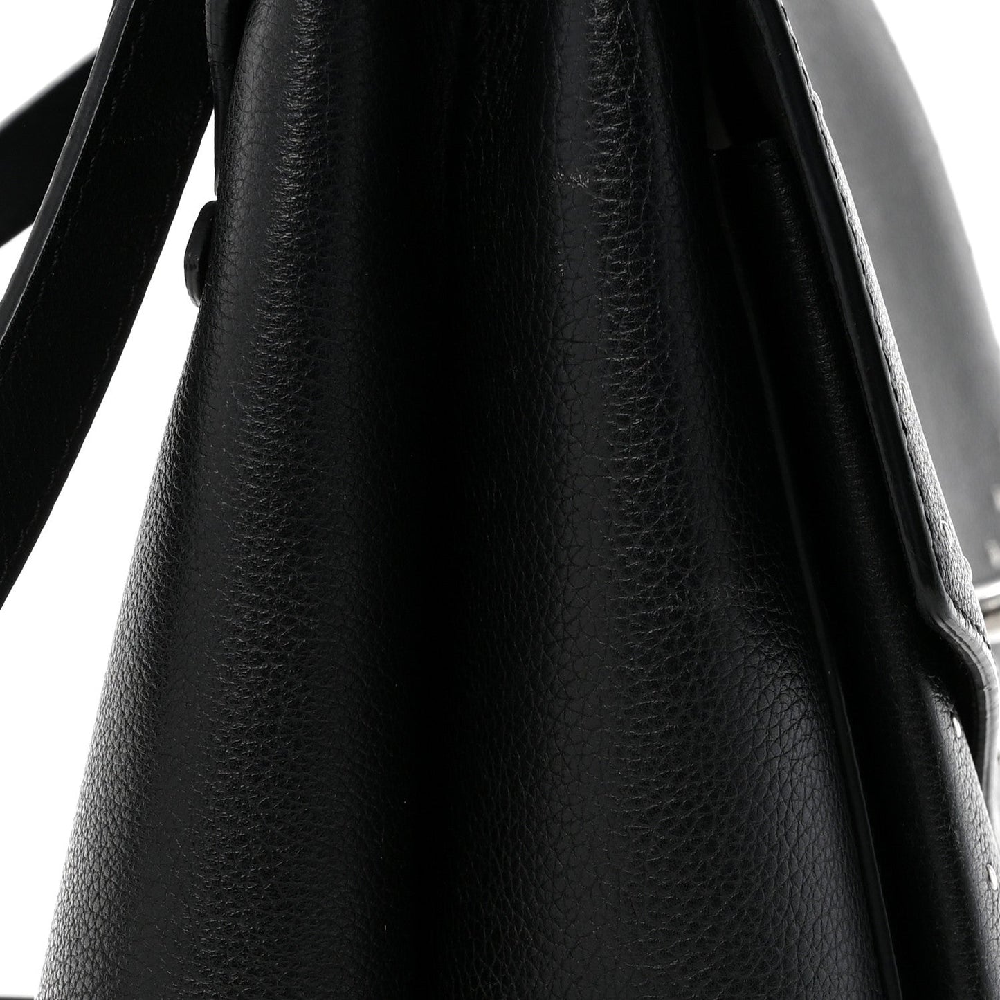 Soft Calfskin My Lockme Studs Black