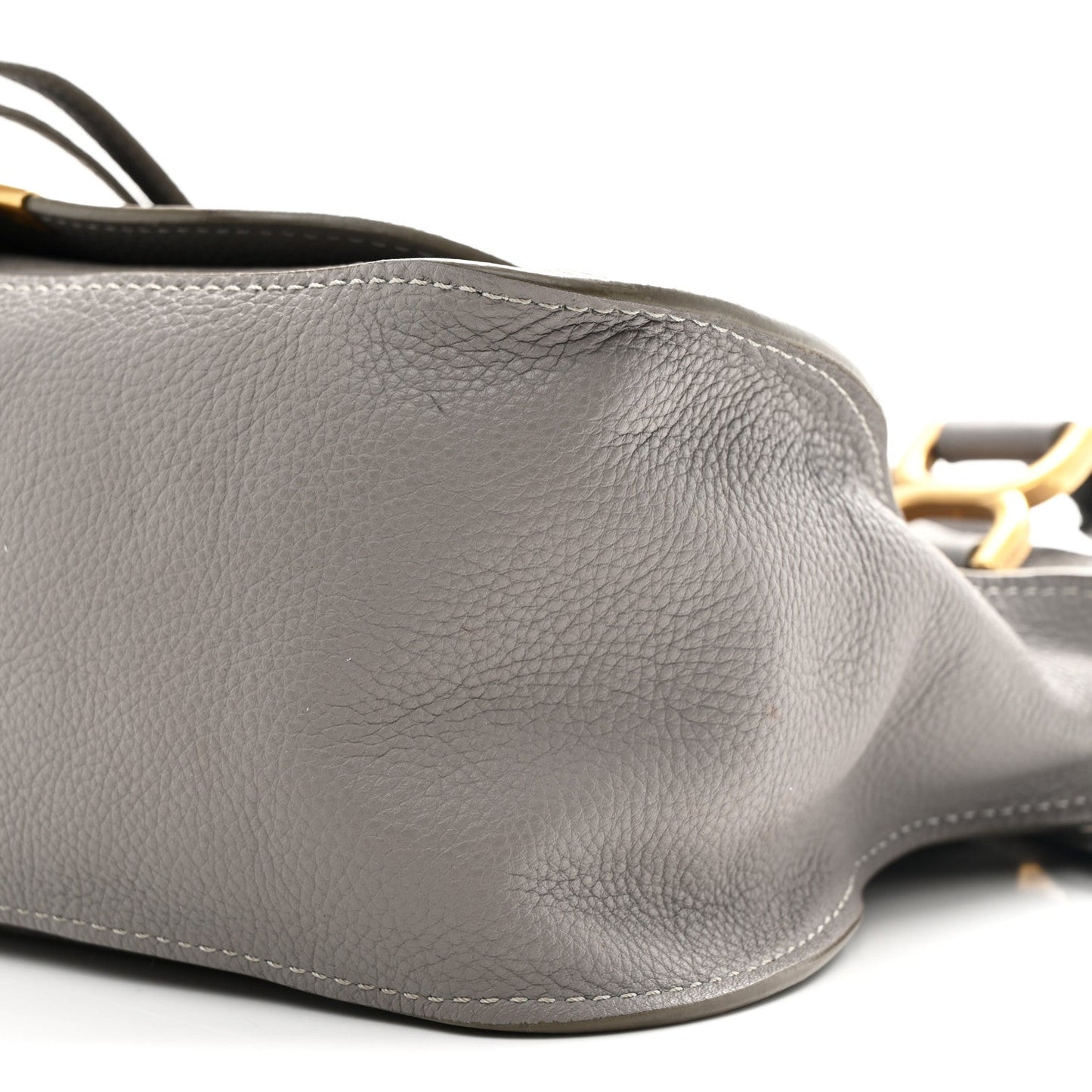 Calfskin Medium Marcie Satchel Cashmere Grey