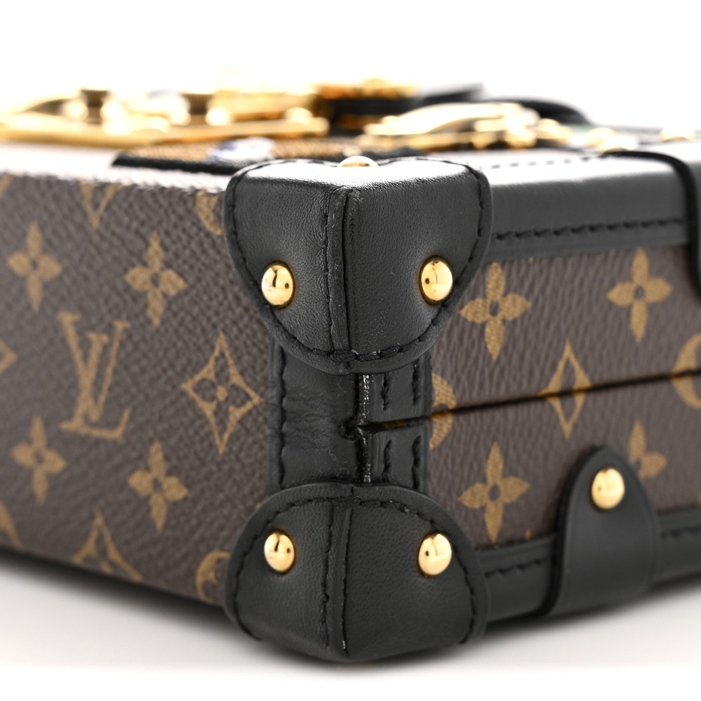 Monogram Patches Petite Malle Black
