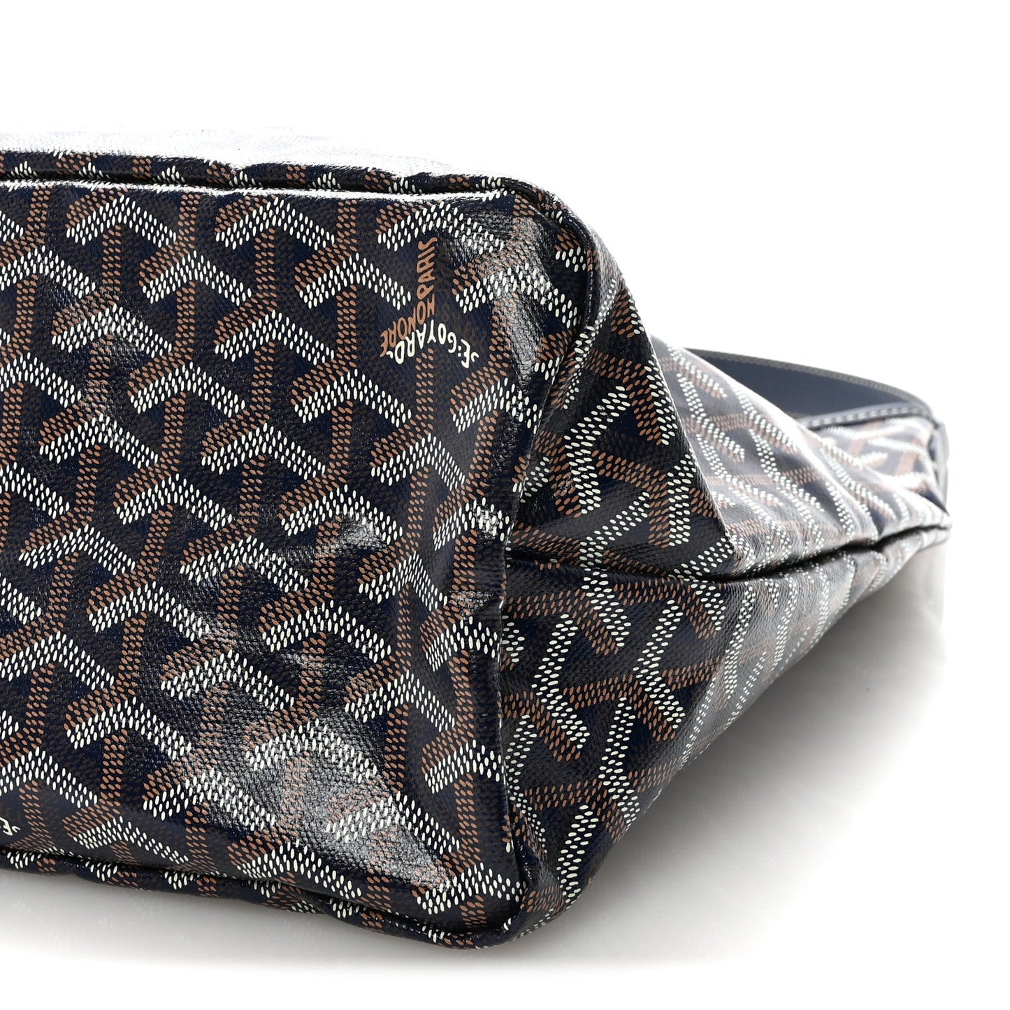 Goyardine Boheme Hobo Navy Blue