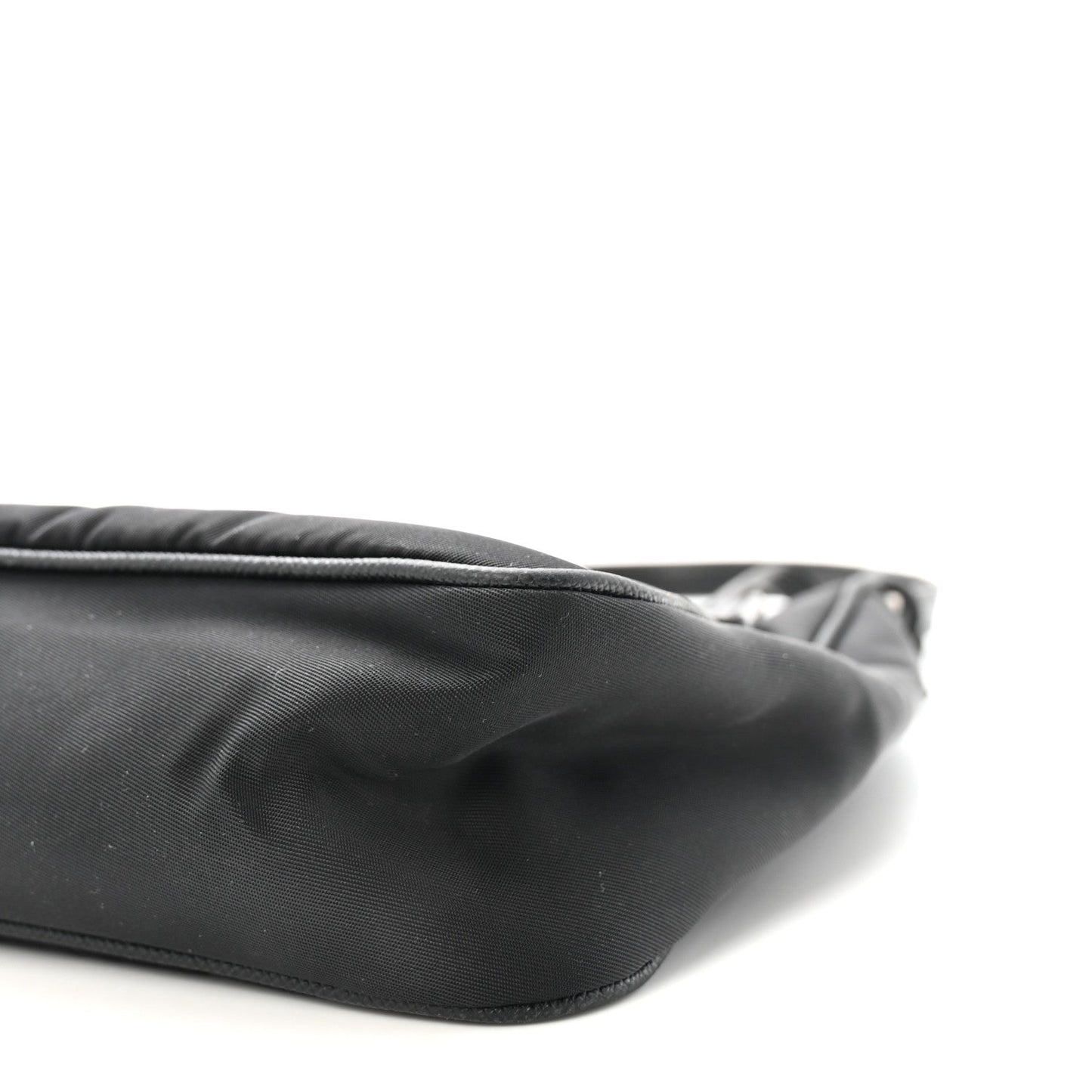 Tessuto Nylon Saffiano Mini Re-Edition 2005 Bag Black