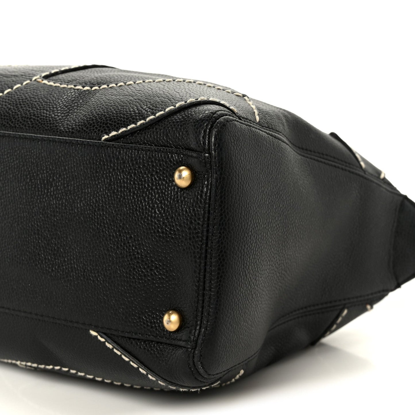 Caviar CC Stitched Hobo Black