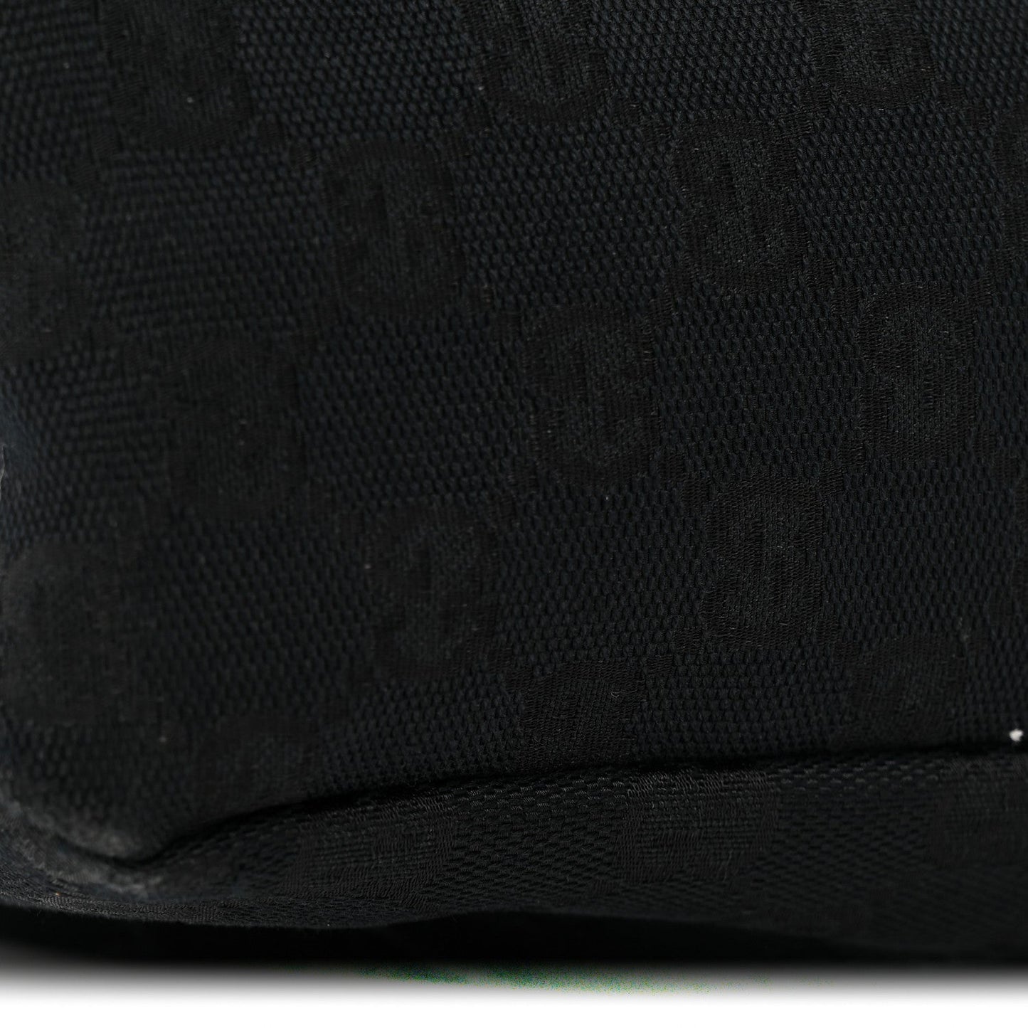 Monogram Medium Horsebit Chain Hobo Black