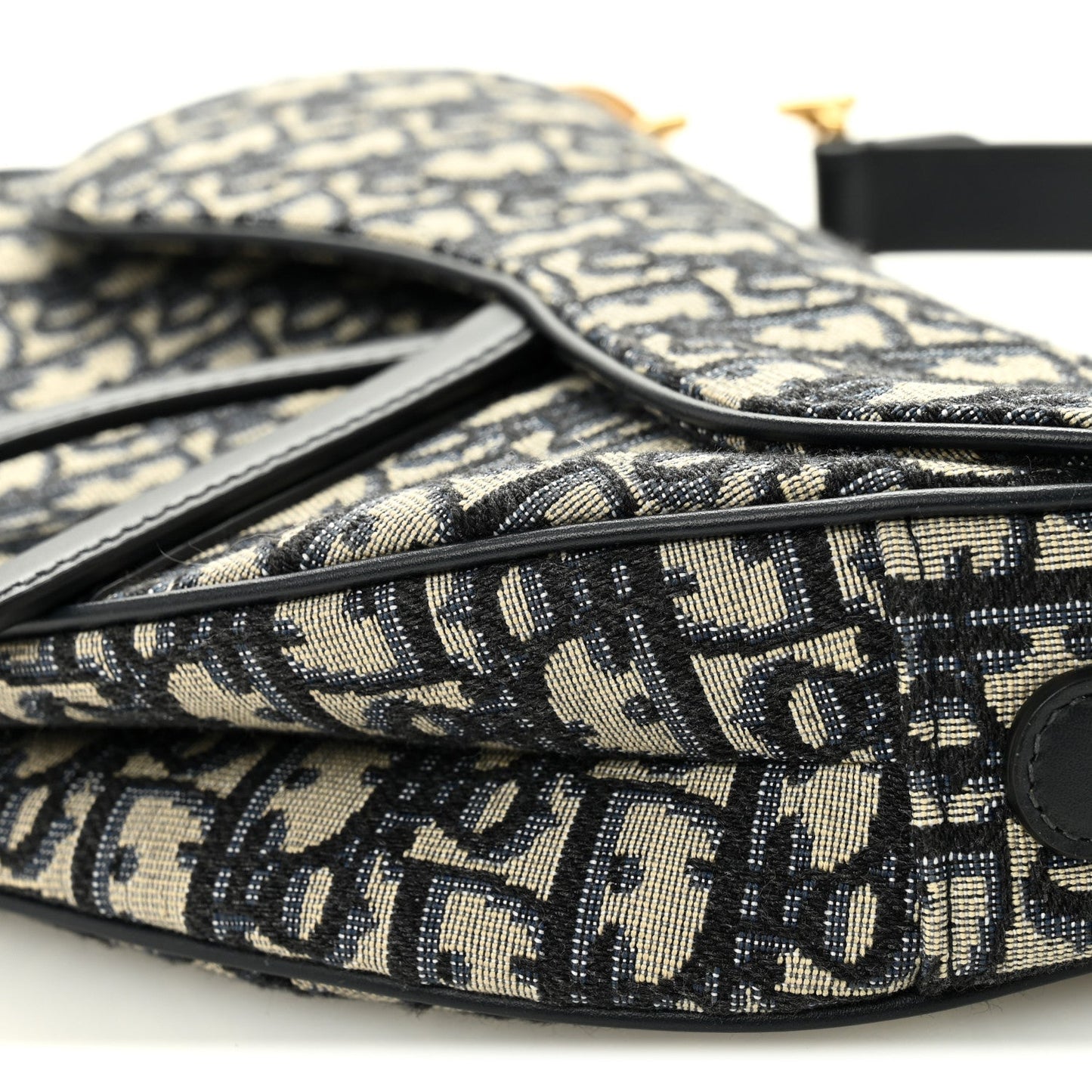 Oblique Saddle Bag Blue
