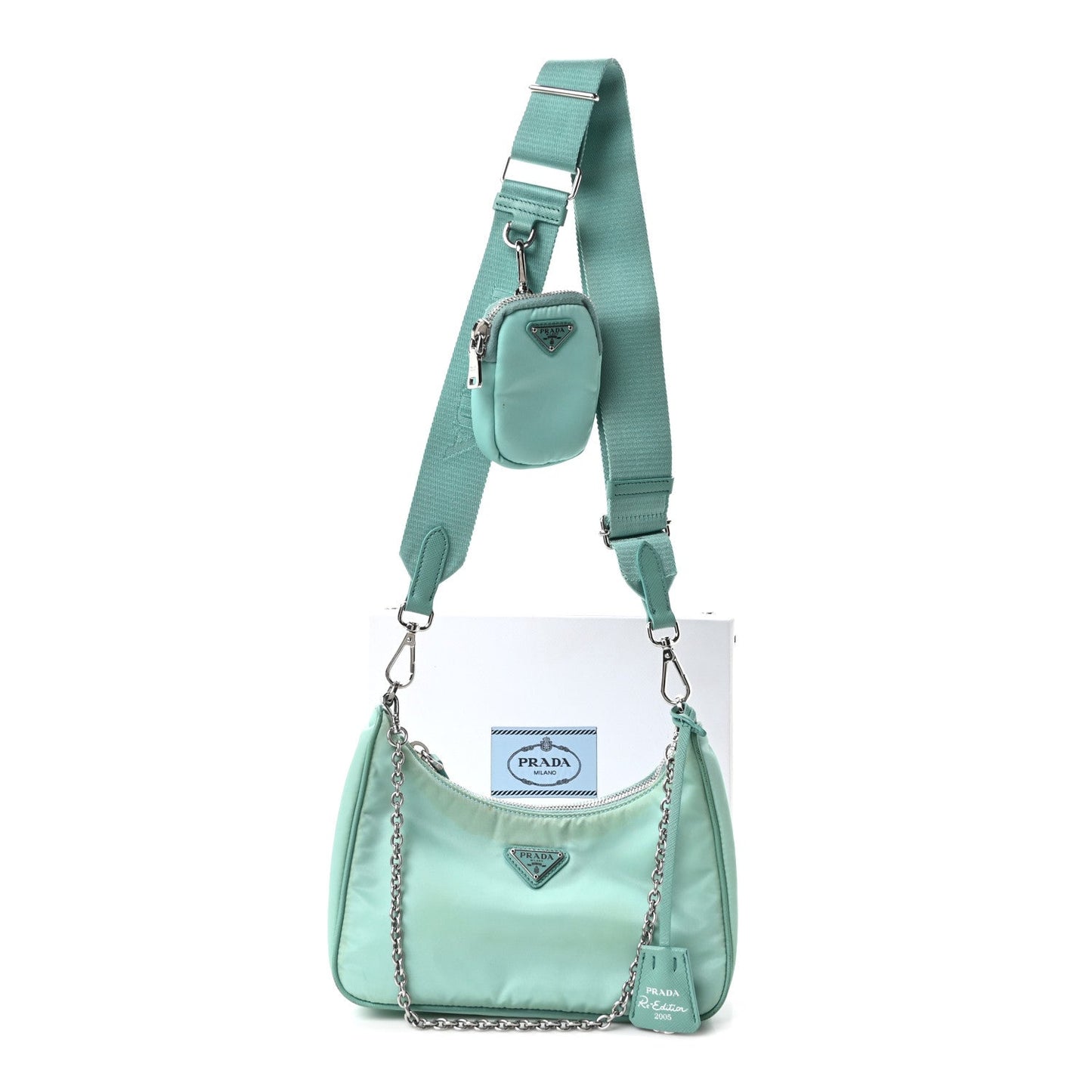 Nylon Saffiano Re-Edition 2005 Shoulder Bag Giada