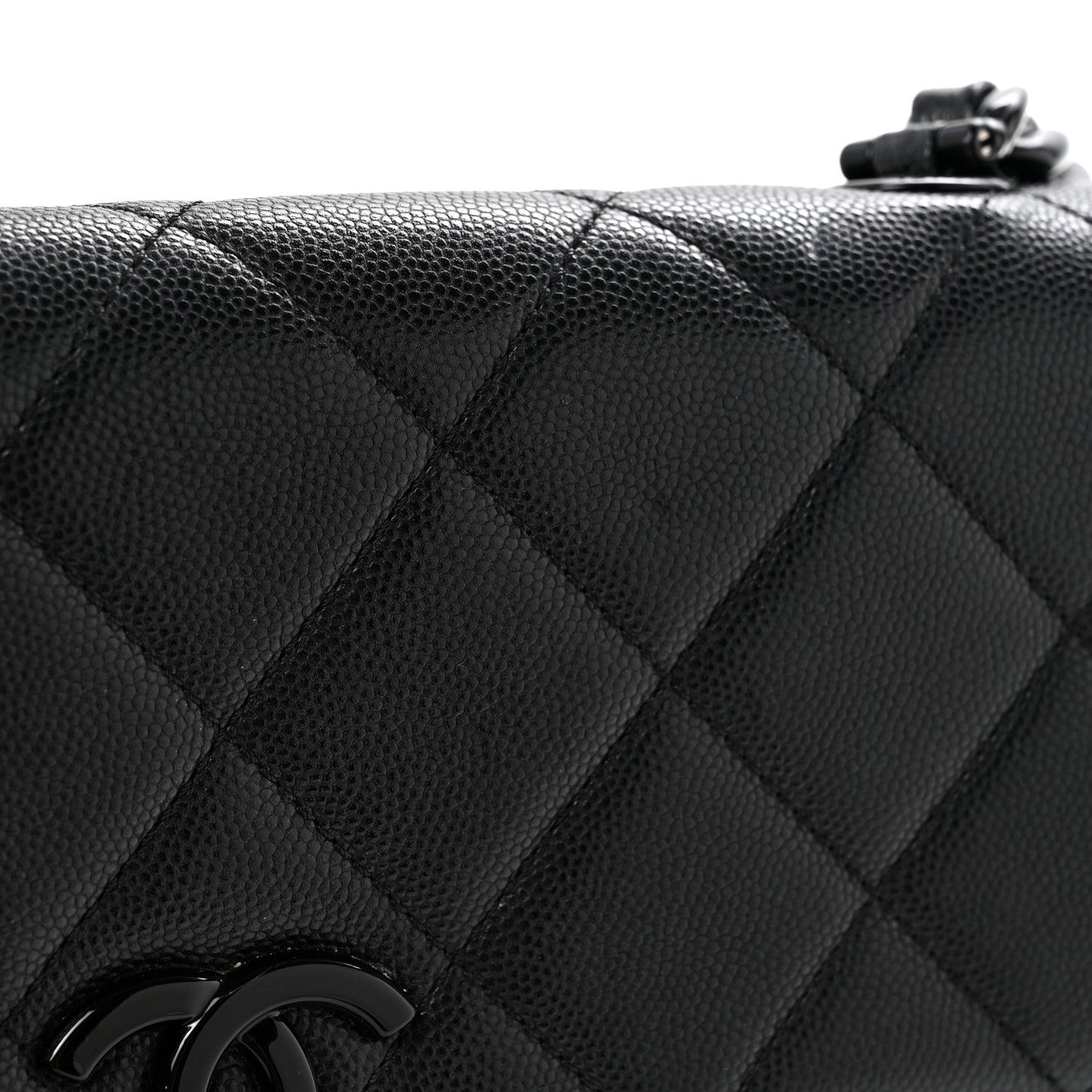 Caviar Quilted My Everything Flap Black