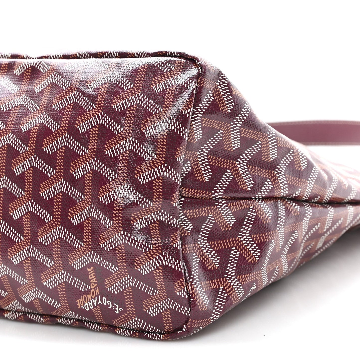 Goyardine Boheme Hobo Burgundy