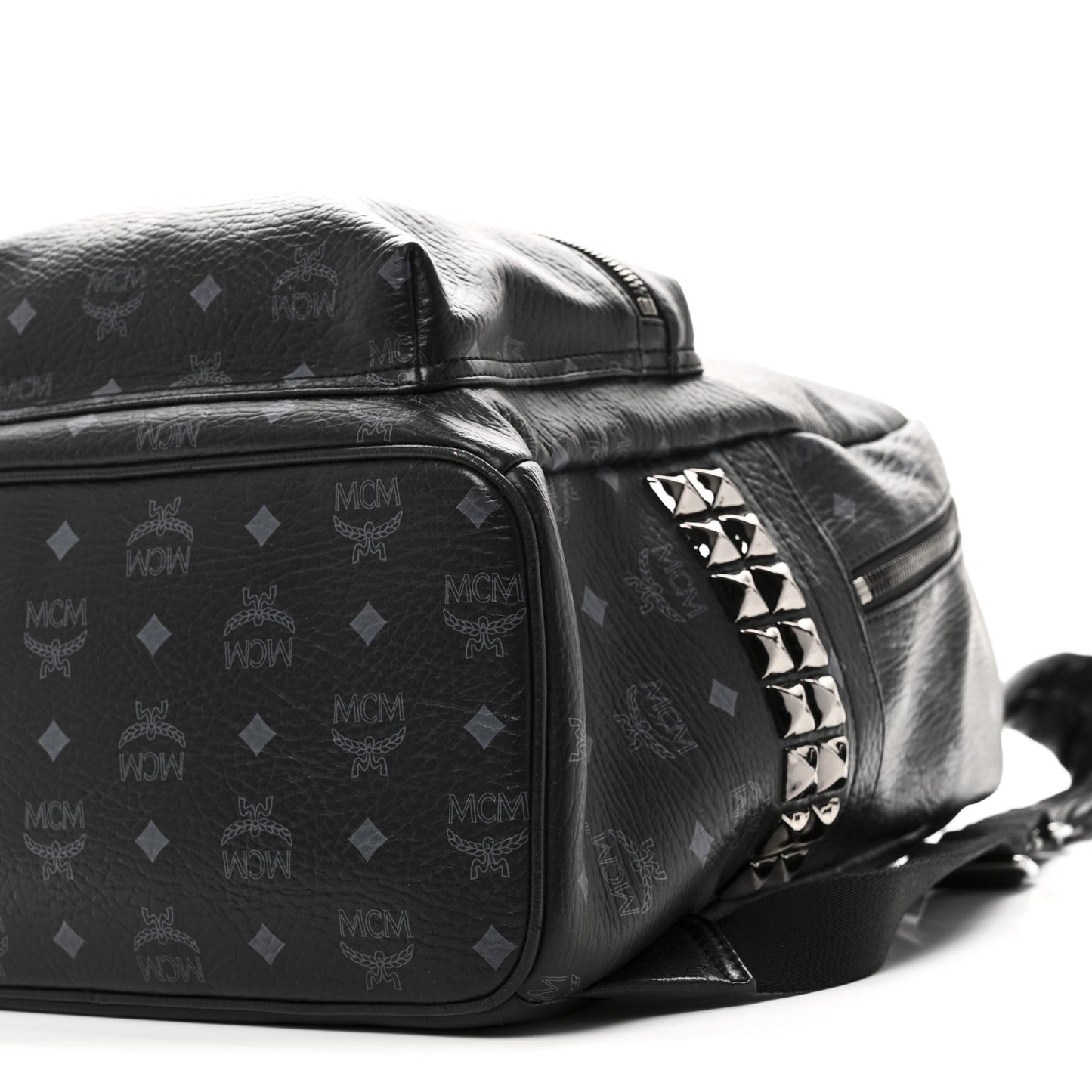 Visetos Medium Side Studs Stark Backpack Black