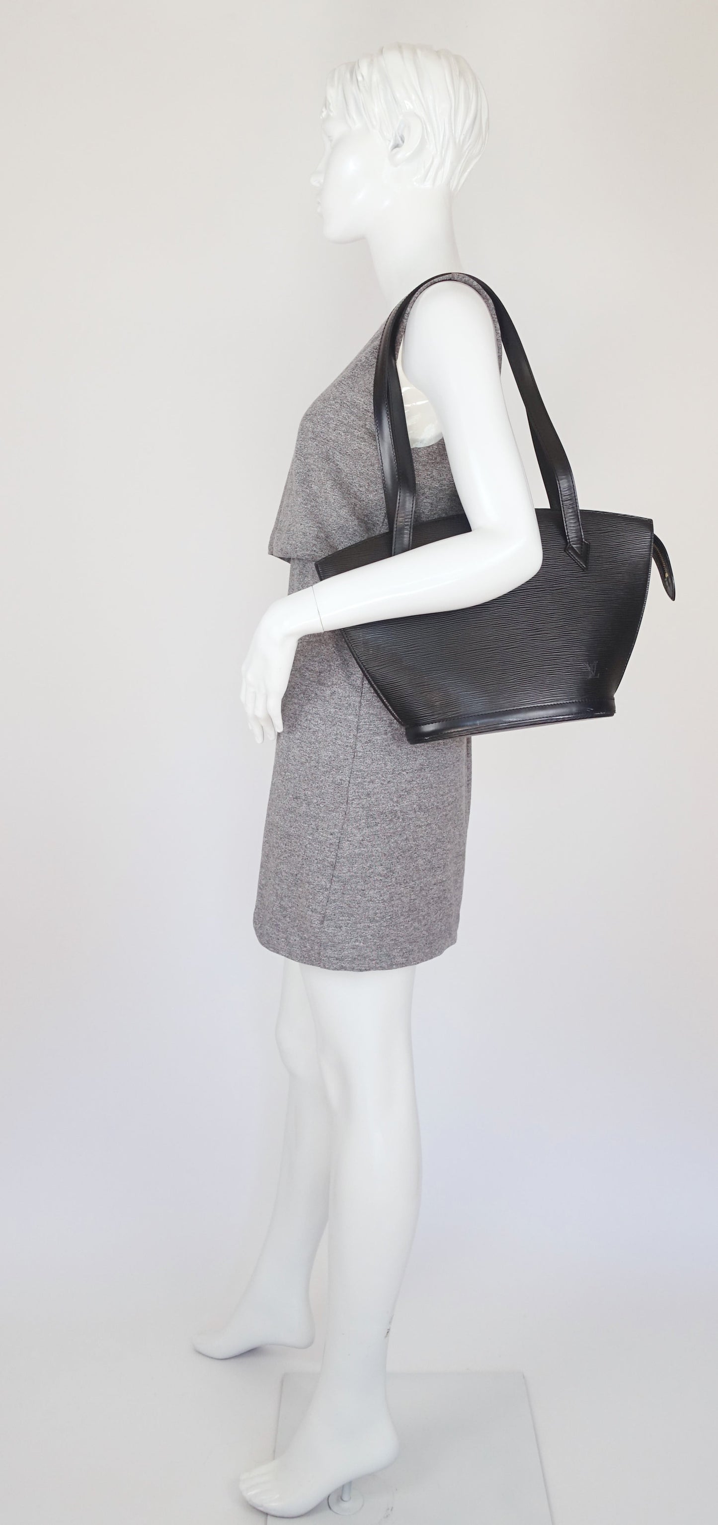 Louis Vuitto Saint Jacques GM Epi Leather Shoulder Bag
