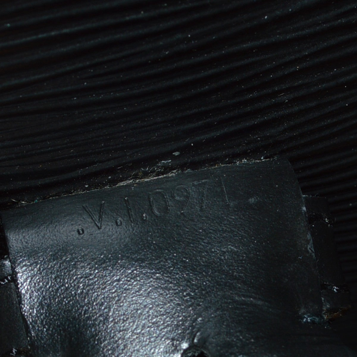 Louis Vuitton Sac A Dos Drawstring Backpack Epi Leather Black Leather Backpack Bag ( )