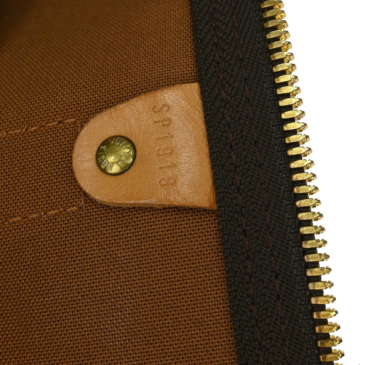 Louis Vuitton Keepall Bag Monogram Canvas Brown Canvas Travel Bag Bag ( )