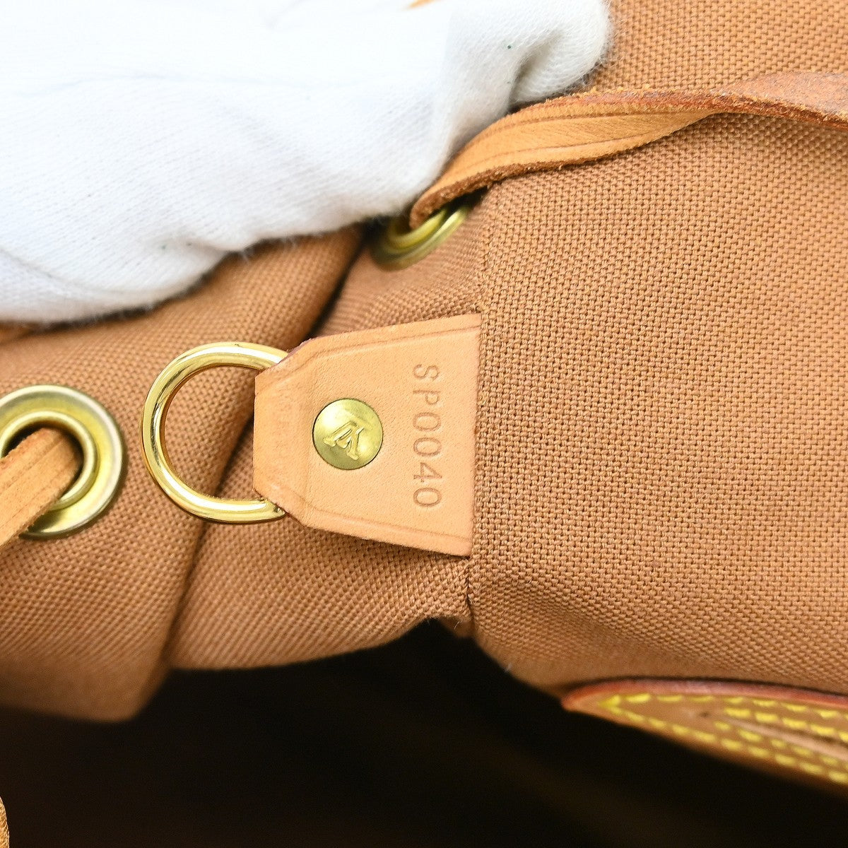 Louis Vuitton Vintage Montsouris Backpack Monogram Canvas Brown Canvas Backpack Bag ( )