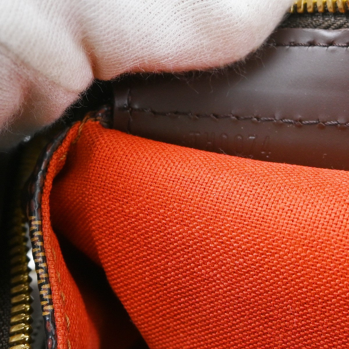Louis Vuitton Chelsea Handbag Damier Brown Canvas Shoulder Bag Bag ( )