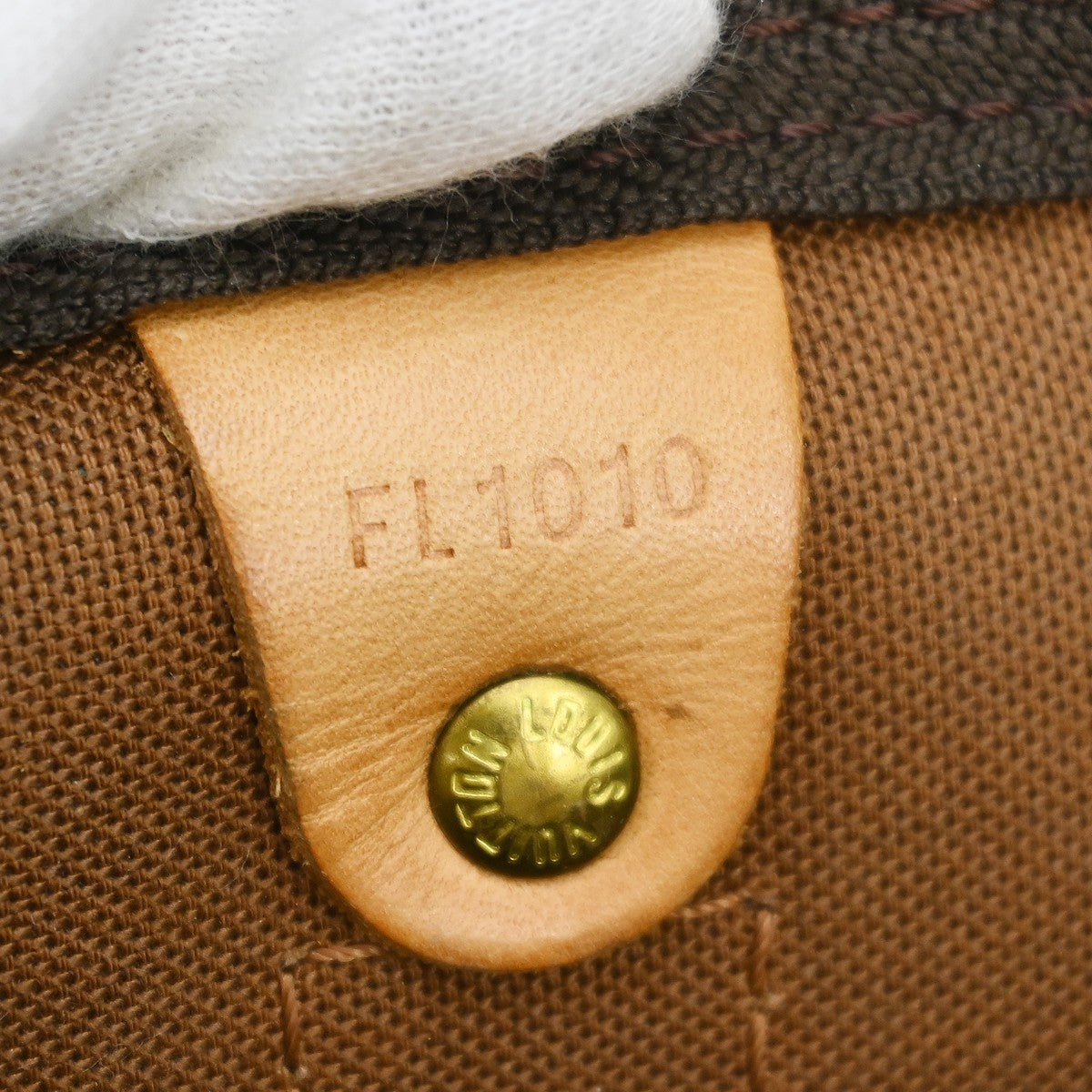 Louis Vuitton Keepall Bag Monogram Canvas Brown Canvas Travel Bag Bag ( )