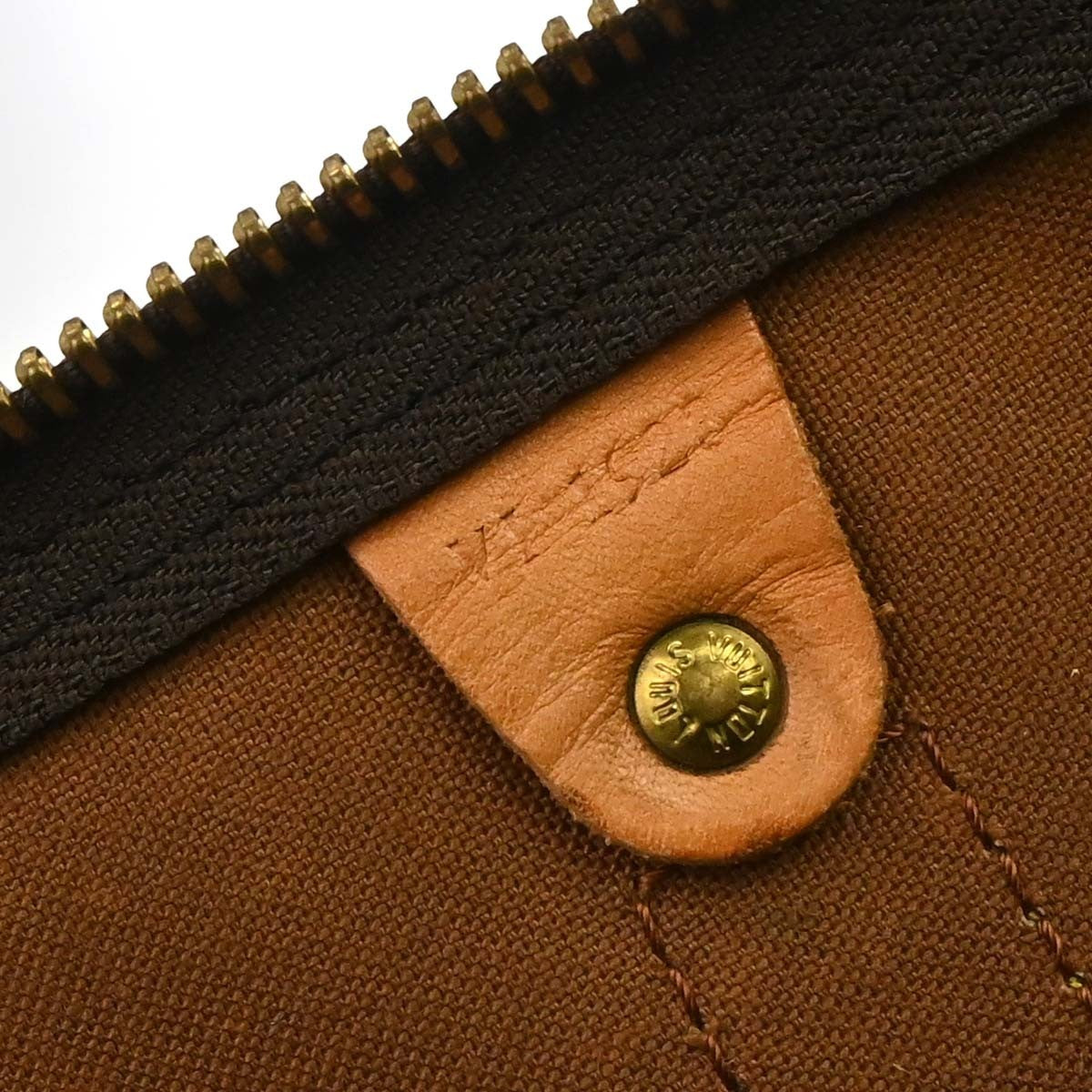 Louis Vuitton Keepall Bag Monogram Canvas Brown Canvas Travel Bag Bag ( )