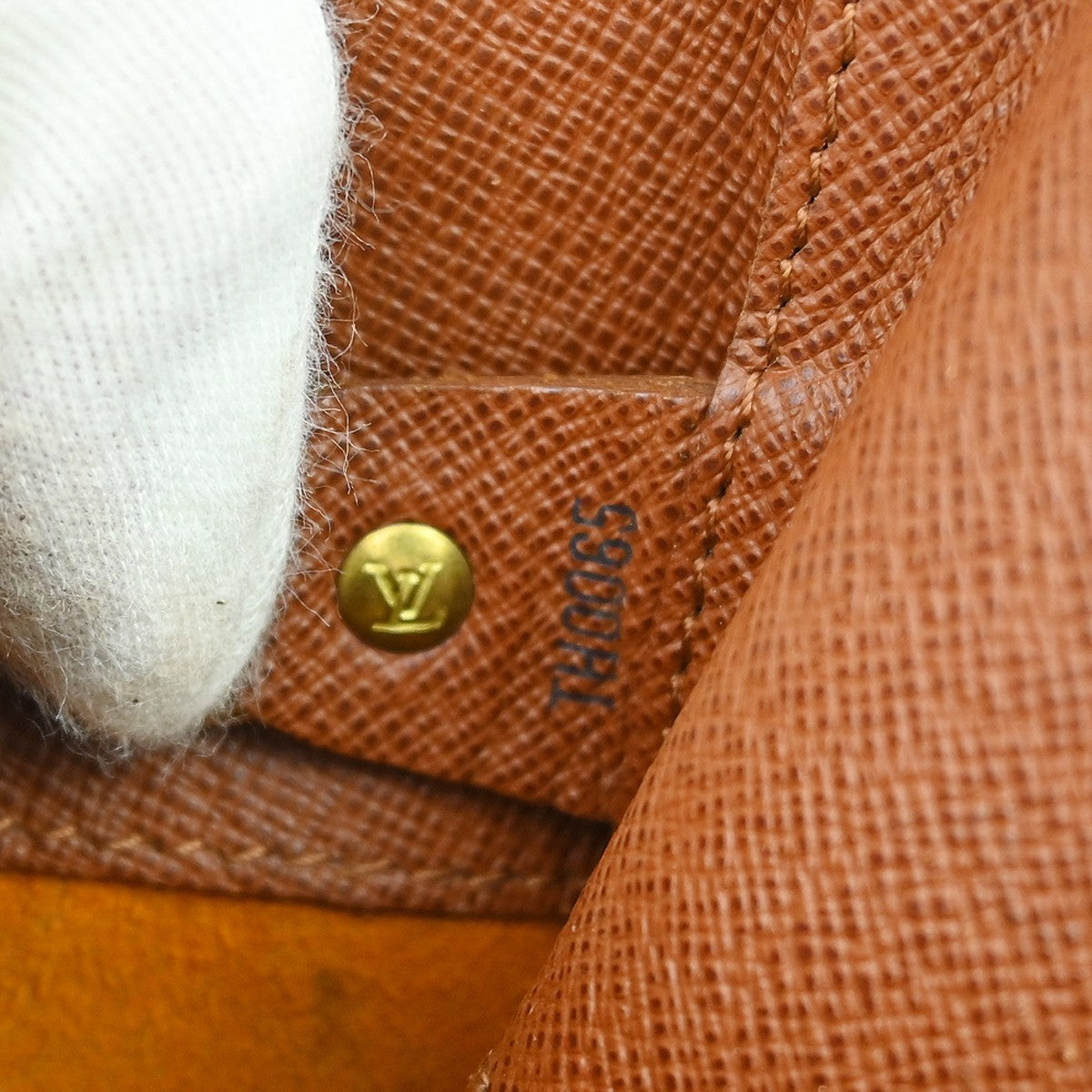Louis Vuitton Musette Handbag Monogram Canvas Brown Canvas Shoulder Bag Bag ( )