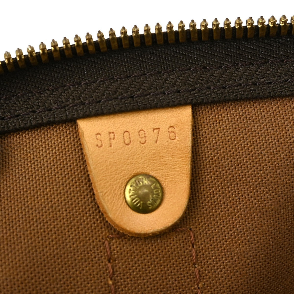 Louis Vuitton Keepall Bag Monogram Canvas Brown Canvas Travel Bag Bag ( )
