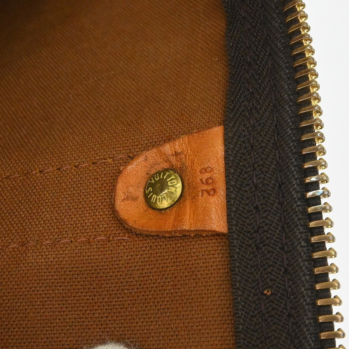 Louis Vuitton Keepall Bag Monogram Canvas Brown Canvas Travel Bag Bag ( )