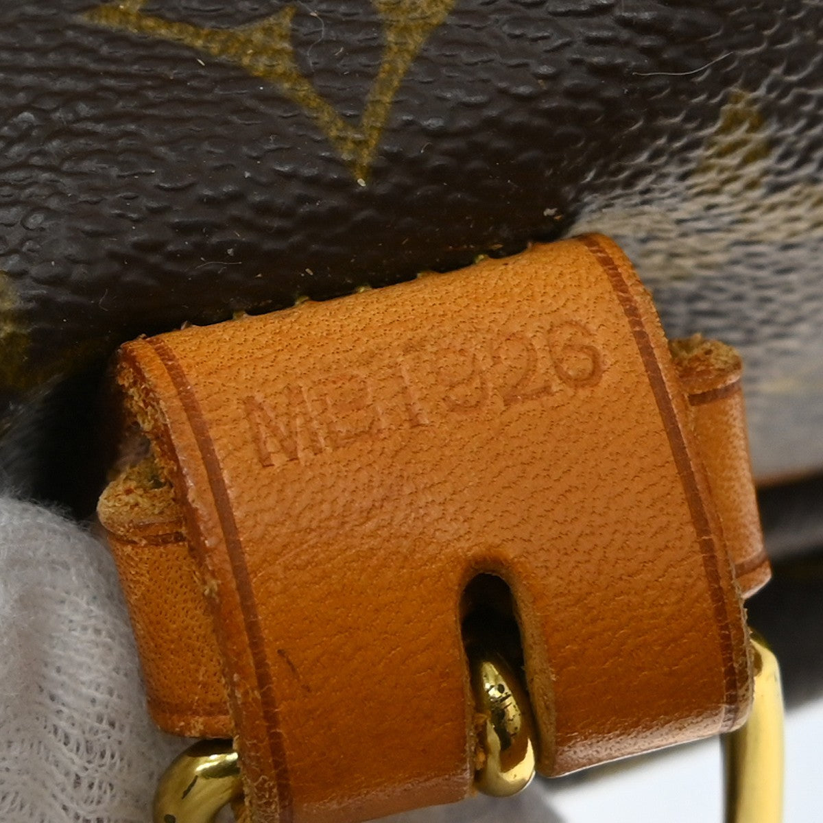 Louis Vuitton Saumur Handbag Monogram Canvas Brown Canvas Shoulder Bag Bag ( )