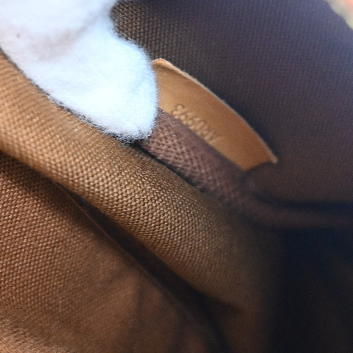 Louis Vuitton Saumur Handbag Monogram Canvas Brown Canvas Shoulder Bag Bag ( )
