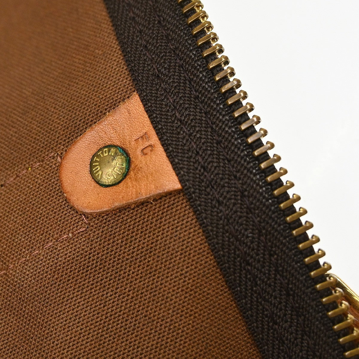 Louis Vuitton Keepall Bag Monogram Canvas Brown Canvas Travel Bag Bag ( )
