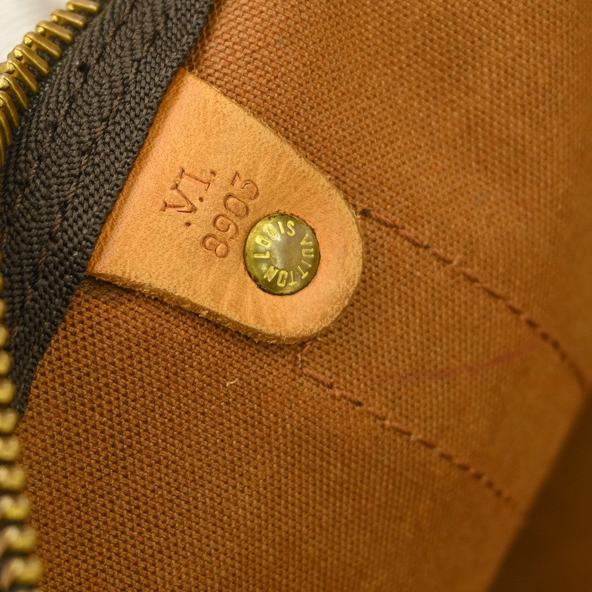 Louis Vuitton Keepall Bandouliere Bag Monogram Canvas Brown Canvas Travel Bag Bag ( )