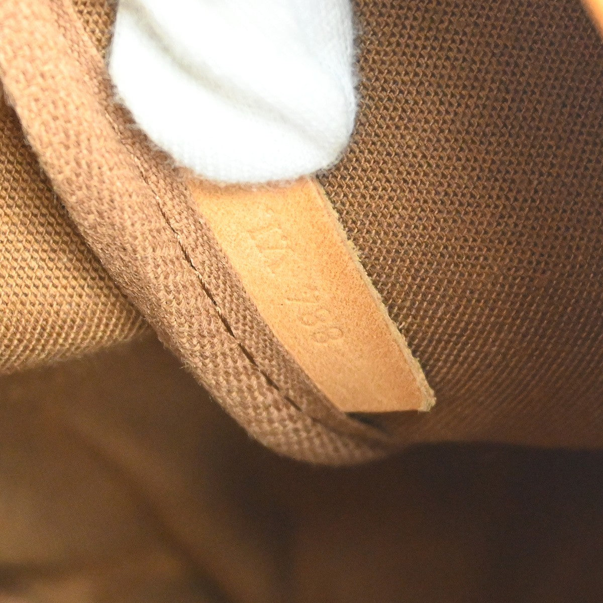 Louis Vuitton Saumur Handbag Monogram Canvas Brown Canvas Shoulder Bag Bag ( )