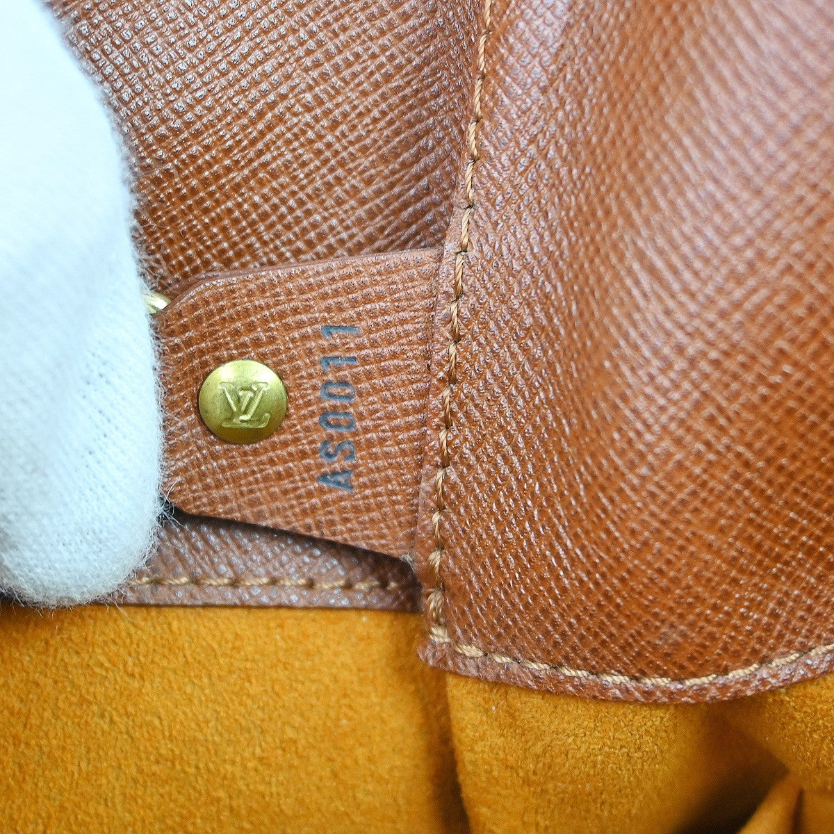 Louis Vuitton Musette Handbag Monogram Canvas Brown Canvas Shoulder Bag Bag ( )