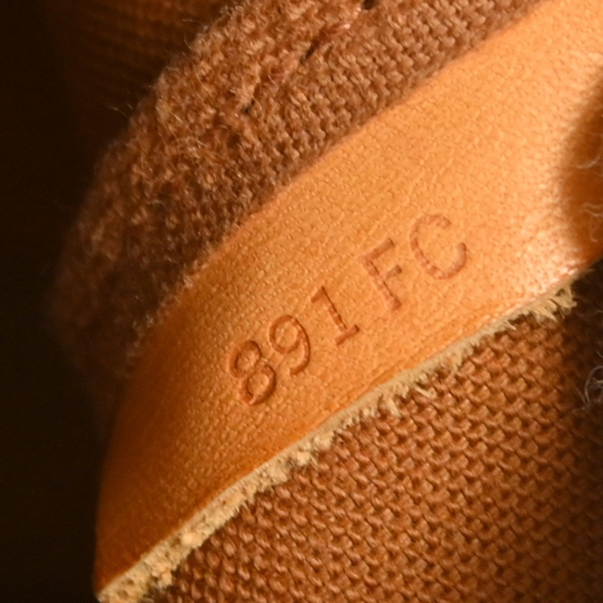 Louis Vuitton Saumur Handbag Monogram Canvas Brown Canvas Travel Bag Bag ( )