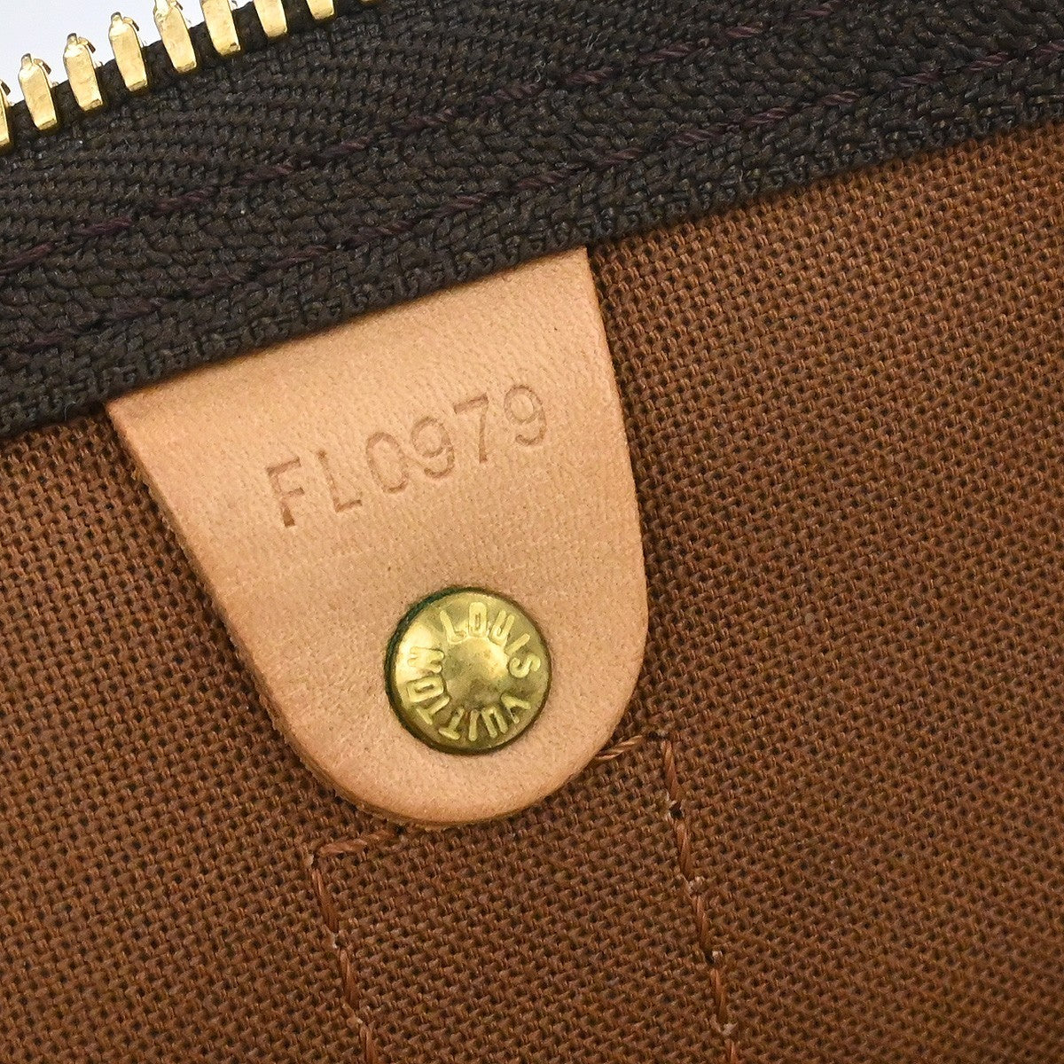 Louis Vuitton Keepall Bag Monogram Canvas Brown Canvas Travel Bag Bag ( )