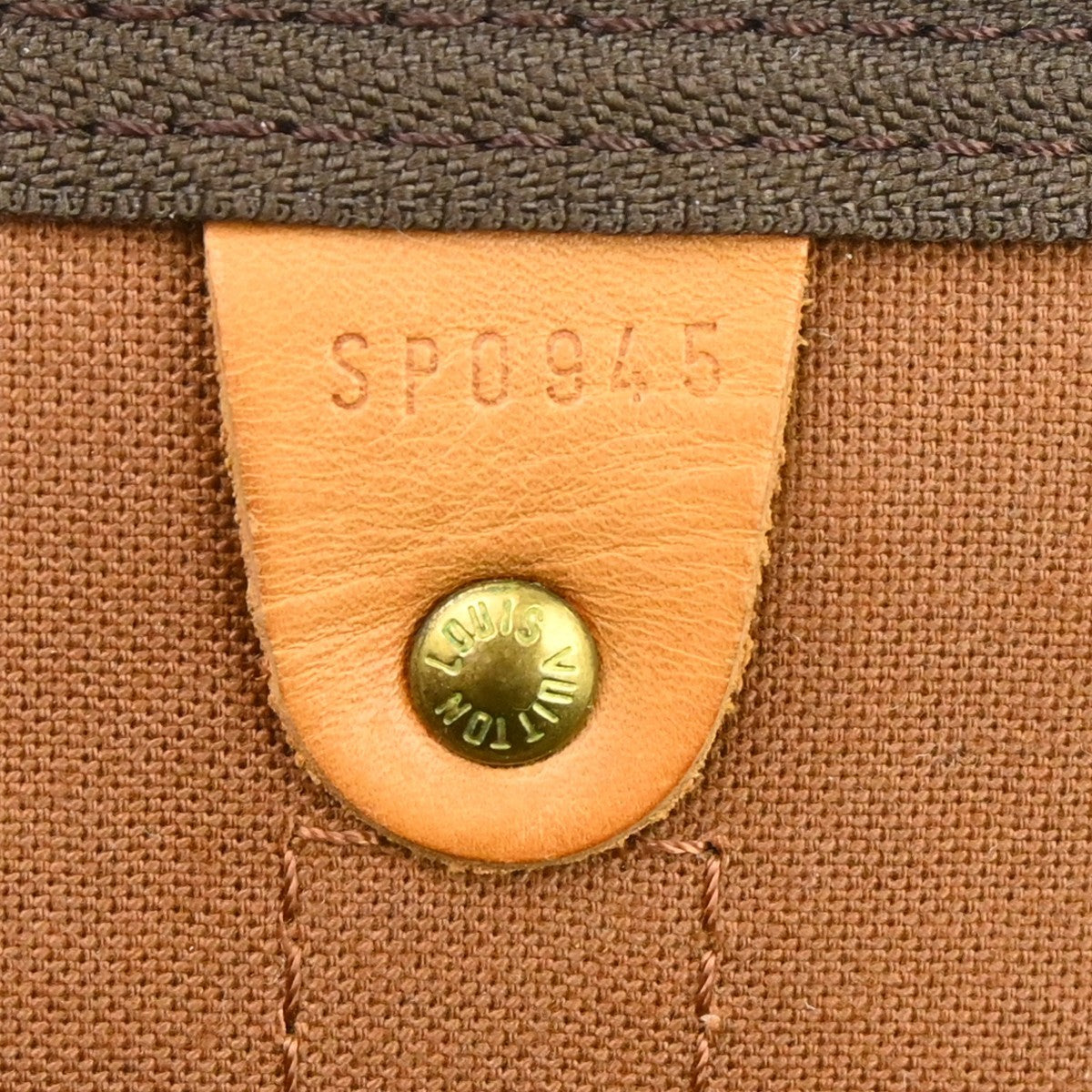 Louis Vuitton Keepall Bag Monogram Canvas Brown Canvas Travel Bag Bag ( )