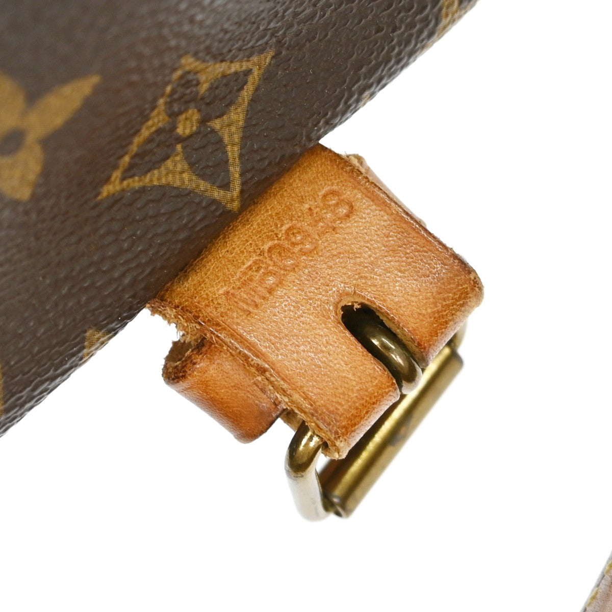 Louis Vuitton Saumur Handbag Monogram Canvas Brown Canvas Shoulder Bag Bag ( )